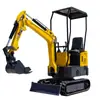 Fabricante directo HT10B excavadora pequeña de orugas, excavadora multifuncional para construcción municipal y desarrollo de huertos