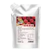 Chuangyu bebida mermelada de mora té con leche tienda especial mermelada de frutas té con leche materias primas hielo batido hielo raspado arena mermelada 1kg