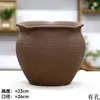 Vaso de Flores Bonsai para Plantas Extra Grande de Diâmetro Grande em Areia Roxa Fabricante de Plantio de Árvores em Varanda Vaso de Flores Grande Sino