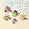 Ímãs de Geladeira Personalizados em Acrílico, Adesivos Magnéticos 3D de Anime, Lembrancinhas Fofas de Cidade em Desenho Animado, Brindes Corporativos, Decoração de Casa
