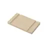 Estante de pared de tablero perforado de madera maciza, estantería de pared de madera, estante de almacenamiento divisor, estante de pared de tablero colgante