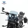 Adecuado para parabrisas, deflector de viento delantero y modificación de scooter Qianjiang Flash 350
