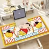 Mouse Pad Cartoon Novo de Cem Yuan Grande Tapete de Mesa para Computador Tapete para Jogos Antiderrapante Borda Travada Espessado Tapete de Mesa para Lan House E-Sports