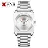 O'Fanni Reloj Caliente en Vivo para Dama Temperamento Combinable Impermeable Reloj de Mujer Reloj de Cuarzo Cuadrado Simple Suministro Directo de Fábrica