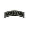 RANGER GRON MOUNTAIN AIRBORNE BOPE Inglês Cotovelo Velcro Pano Adesivo Bordado Patch