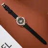 Reloj para Mujer 2025 Estilo Estudiante de Lujo Ligero Nicho Mori Girl Vintage Artístico Mariposa que Realza el Blanco Esfera Pequeña
