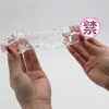Condón Dragón Agradable, Condón Cristal Extendido, Condón Diente de Lobo Transparente de 6.5 cm, Condón para Pene Masculino, Juguete Sexual para Adultos