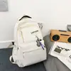 Mochila sencilla para niños, estudiantes universitarios y estudiantes de preparatoria; mochila estilo universitario para niñas; Mochila de pareja estilo coreano