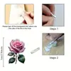Pin de Acrílico Rosa con Forma de Rosa Transfronterizo Colgante Plano para Ropa Colgante de Decoración para el Hogar