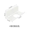 Soporte para secador de pelo sin perforaciones, estante colgante para secador de pelo de baño, estante de almacenamiento multifuncional para baño, estante para secador de pelo