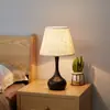 Luminária de Mesa Americana Luminária de Cabeceira Retrô Engenharia Hoteleira Luminária de Mesa para Quarto Estudo de Escritório Luminária LED Proteção para os Olhos Luz Noturna Simples