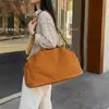 Bolsa de Lona Portátil Ligera para Salidas Transfronterizas de Gran Capacidad para Viajes, Bolso de Mujer, Bolsa Tote Simple Casual, Bolso de Hombro Cruzado