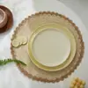 Venta Caliente Transfronteriza Amazon Mantel Aislante para Mesa, Tapete Resistente a Altas Temperaturas Anti-Quemaduras, Tapete Redondo para Plato, Posavasos, Tapete para Olla, Estilo Ins