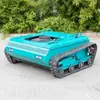 Cortacésped de Orugas Park Lawn Cuchilla Rotatoria Robot Cortacésped Alta Potencia Control Remoto Inteligente