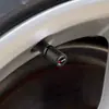 Novas Tampas Coloridas de Válvula de Pneu em Liga de Alumínio para Modificação de Carros Esportivos, Tampas Protetoras de Núcleo de Válvula à Prova de Poeira para Rodas de Carro