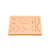 Pad de Práctica de Sutura de Piel para Estudiantes de Medicina Modelo Médico Materiales Didácticos Médicos Módulo de Entrenamiento de Sutura de Silicona Venta al Por Mayor de Fábrica