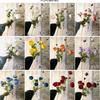 Fábrica de flores de simulação de casamento 8 rosa chá novo Lulian Broto de Chá projeto decoração de casamento flor artificial atacado