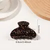 Pinza de Tiburón Vintage Carey para Mujer, Pinza de Garra de Pelo de Gama Alta para Peinados Recogidos, Accesorio para el Cabello de Celebridad de Internet, Suministro 1688