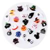 Serie de Halloween bolsa de accesorios de resina mixta pegamento crema creativo material para bricolaje decoración hecha a mano combinable