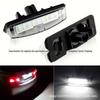 Adequado para luz de placa de Toyota Camry Camry Prius Lexus IS RX LS Luz de placa de LED