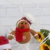 Muñeca Regalo de Navidad Hombre Galleta Hombre de Jengibre Juguete de Peluche Muñeca Decoración de Árbol de Navidad Muñeca de Escaparate de Centro Comercial