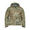 Chaqueta de Algodón Térmica Reflectante Engrosada Camuflaje Cálida de Invierno Cortavientos Resistente al Frío Abrigo de Algodón Ropa Funcional Táctica de Camuflaje para Exteriores