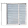 Venta al por mayor de persianas de imitación, pegatinas electrostáticas de vidrio esmerilado, película transparente opaca para ventanas de baño anti-mirones