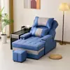 Masajeador de Pies Tina para Pies Sofá Sillón Reclinable Eléctrico Sofá con Masajeador de Pies Cama para Sacar Cerumen Centro de Baño en Cama Sofá Cama de Descanso