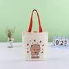 Suministro directo de bolsa de lona de algodón en blanco en stock, bolsa de lona para compras al hombro para estudiantes, bolsa de lona publicitaria, bolsa de lona portátil, logotipo