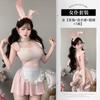 Lingerie Sexy Estilo Puro Desejo Renda Transparente Uniforme de Empregada Apaixonado Não-Tirar Roupa Traje de Menina Coelho Quente 8251