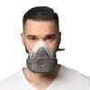 Venta al por mayor de fábrica Dawei máscara pulido industrial decoración mina de carbón lavable transpirable protección laboral máscara antipolvo polvo