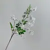 Flores artificiales de flor de robinia y lila para decoración del hogar, arreglos florales estilo wabi-sabi, decoración de bodas y escaparates