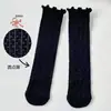 Meias Finas de Cano Médio com Borda de Renda de Bolinhas Estilo Japonês Meias de Renda Meias de Renda para Estudantes Femininas
