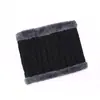 Bufanda de Punto Nueva de Invierno para Mujer Gorro de Punto de Doble Capa con Felpa Plus Protección contra el Frío Protección para los Oídos Gorro de Punto para Hombre Calentador de Cuello Cálido para Exteriores