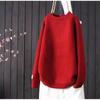 Suéter Feminino para Primavera e Outono 2026, Novo Estilo, Versátil para Usar em Camadas ou Sozinho, Pulôver Solto e Casual, Gola Redonda Estilosa, Peça de Tricô Artística