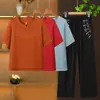 Ropa de Verano para Mujeres de Mediana Edad y Mayores, Atuendo de Abuela, Conjunto de Verano, Camiseta para Mamá, Manga Corta, Nuevo Estilo 2026, Ropa para Señoras Mayores