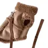 Ropa de Otoño e Invierno para Mascotas para Teddy, Bichón, Pomerania, Gatos, Cachorros Pequeños, Ropa para Perros, Chaleco Cálido para Cachorro Pequeño con Accesorio para Correa