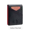 Cartera para Hombre Antirrobo RFID Transfronteriza Delgada Plegable Tres Veces Portatarjetas Múltiples Ranuras para Tarjetas de Negocios Portátil Versátil
