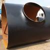 Estándar Nacional Acero al Carbono Soldado Tee Sin Costura Cuatro Vías Diámetro Grande Soldadura a Tope Tee Pared Gruesa Acero Inoxidable Diámetro Igual Reducción Tee