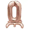 Amazon Transfronteiriça Balão Digital de Chão de 32 polegadas Balão de Folha de Alumínio Conjunto de Decoração para Festa de Casamento Aniversário