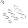 Acero Inoxidable 304 Anillo Abierto Pulsera Círculo Hecha a Mano Collar Anillo C Anillo Único Bucle Abierto Aro de Salto Único Accesorios para Joyería DIY