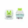 En stock al por mayor transfronterizo eje Greenfield lineal de cinco pines interruptores de teclado mecánico personalizables intercambiables en caliente con sonido mahjong HIFI