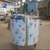 Maquinaria Zhonglian Tanques Calientes y Fríos de Acero Inoxidable 304 Hechos a Medida, Tanques Calientes y Fríos de Tipo Abierto, Tanques de Mezcla Calentados a Vapor