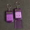 Mini Calculadora de Bolso Flip-Top com Estampa de Desenho Animado, Pingente Estilo Coreano Amado por Jovens, Computador de 8 Dígitos