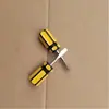Atacado do Fabricante Conjunto de Chaves de Fenda com Haste Retrátil Amarela Chave de Fenda Pequena de Dupla Finalidade em Forma de Cruz Chave de Fenda com Tira Colorida para Distribuição
