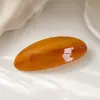 Pasador de estilo japonés y coreano para mujer, pinza de resorte de ácido acético de alta gama, pinza para recogido a media altura, coleta baja