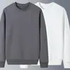 Envío RápidoNueva Sudadera de Manga Larga con Cuello Redondo Holgada de Primavera y Otoño, Camiseta Base Estampada de Moda para Hombre