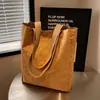 Bolsa de Papel Dupont Lavada Frotada Casual de Moda al por Mayor Color Papel Kraft Bolsa de Tote Ecológica para Compras Se Puede Imprimir con Logo
