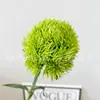 Flores Artificiales, Claveles Verdes, Flores Falsas de Plástico, Bolas de Cebolla, Decoración de Guía de Camino para Bodas en Casa, Arreglos Florales, Materiales Florales