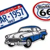 Patches de Tecido Bordados com Logo Personalizado, Patches Bordados para Moletons e Jeans, Patches Autoadesivos para Passar a Ferro DIY, Etiquetas Laváveis Personalizadas